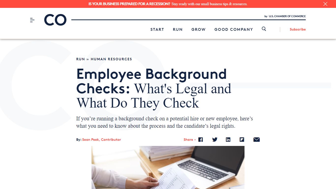 Employee Background Checks: What's Legal and What Do They Check